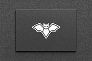 Halloween Bat Silhouette Vector, an Animal Illustration by Vectorium Studio (Thumbnail 4 of 4)
