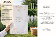 Microfiber Tea Towel Mockup, a Household Mockup by EmpaviMockups (Thumbnail 2 of 6)