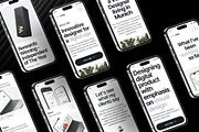 Showcasy - Portfolio Framer Template, an UI Kit Template by Creative Perspective (Thumbnail 7 of 8)
