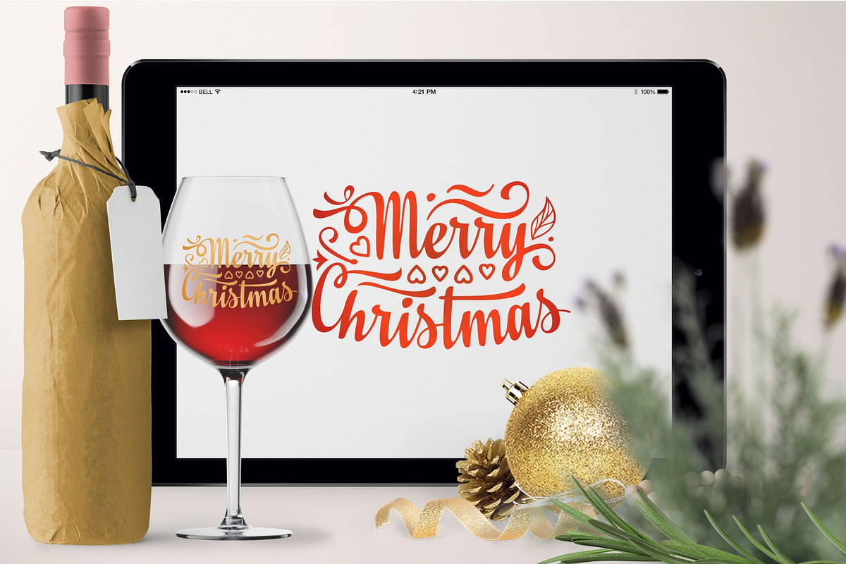 Christmas lettering svg, an Object Graphic by Zoya Miller (Photo 8 of 10)