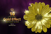 10 Gold Sparkling Stars, an Action Add-On by yantodesign (Thumbnail 4 of 7)