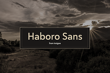 Haboro Sans