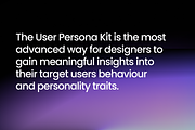 User Persona Dashboard, an UI Kit Template by BrandKit (Thumbnail 5 of 6)