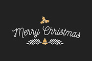 Holiday Christmas Vector Text Set, an Object Graphic by LineByLine (Thumbnail 4 of 4)
