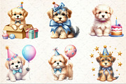 Birthday Puppy Dog Clipart, an Illustration by Rose Art (Thumbnail 4 of 4)