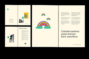 Poetry With Illustrations Template, a Magazine Template by an-arketype studio.