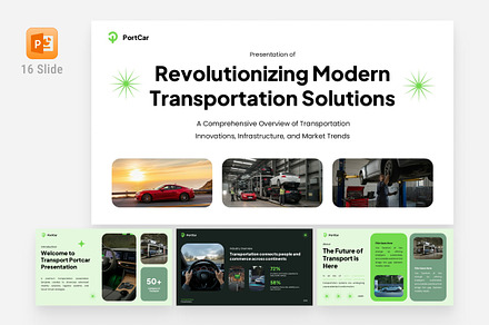 Modern Transportation Pitch Deck