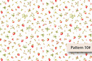 Strawberry Seamless Pattern, a Pattern Graphic by Villa 11 Estudio (Thumbnail 11 of 13)