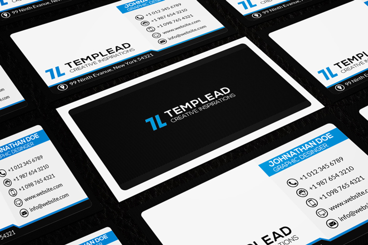 Corporate Business Card CM056, a Business Card Template by annozio (Photo 4 of 4)