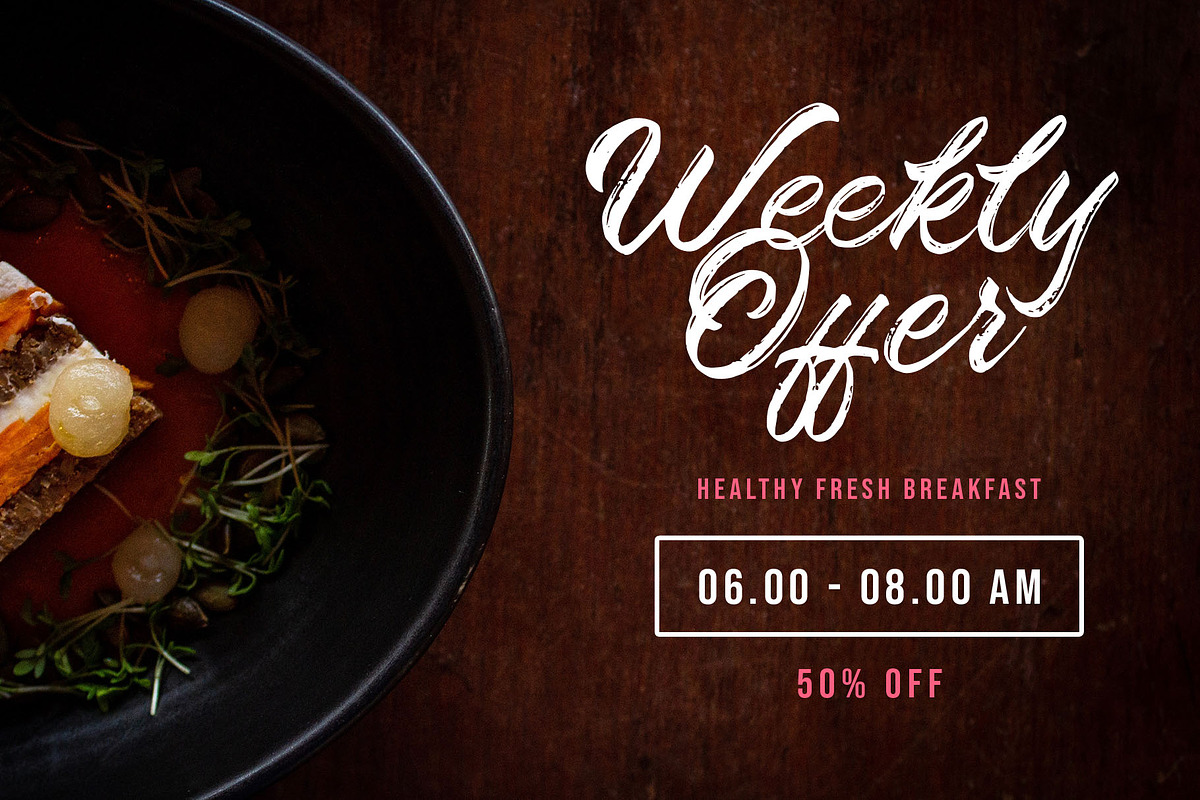 Rosskey - Brush Font, a Script Font by sancreastd. (Photo 5 of 9)
