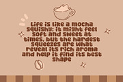 Mocha Squishy - A Fun & Cozy Font, a Sans Serif Font by khurasan (Thumbnail 3 of 6)