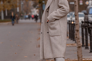 Stylish girl walking on the street, a Person Photo by BUTKO Magazine