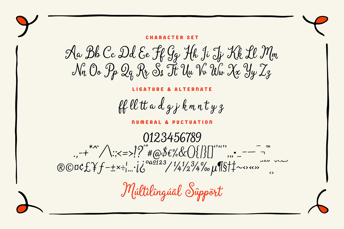 Marlin Script – Handmade Script Font, a Script Font by Morand Union (Photo 3 of 6)