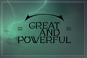 Wizard of OZ Font, a Serif Font by Mymlan Shop (Thumbnail 5 of 13)