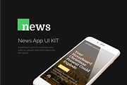 News App UI Kit, an UI Kit Template by Designerbundle (Thumbnail 2 of 4)