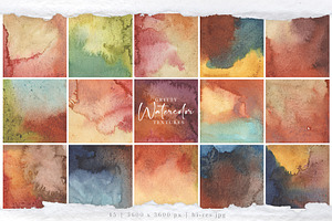 Gritty Watercolor Textures Vol 1