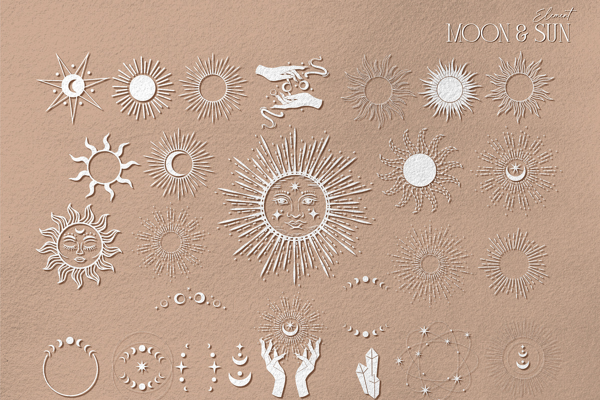 MYSTICAL ZODIAC, a Pattern Graphic by MSNTY STUDIOX (Photo 14 of 28)