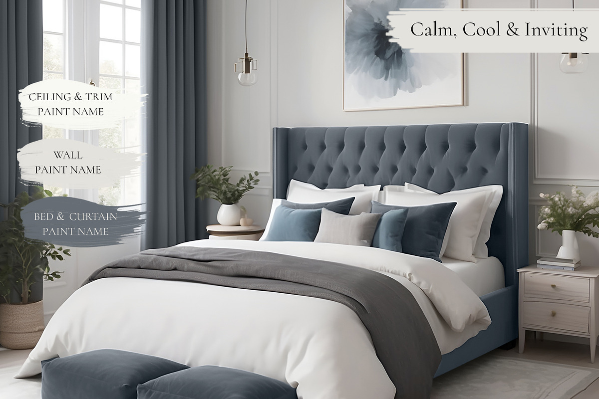 Behr Serene Home Paint Palette, a Presentation Template by CONCEPT COLORS (Photo 4 of 9)