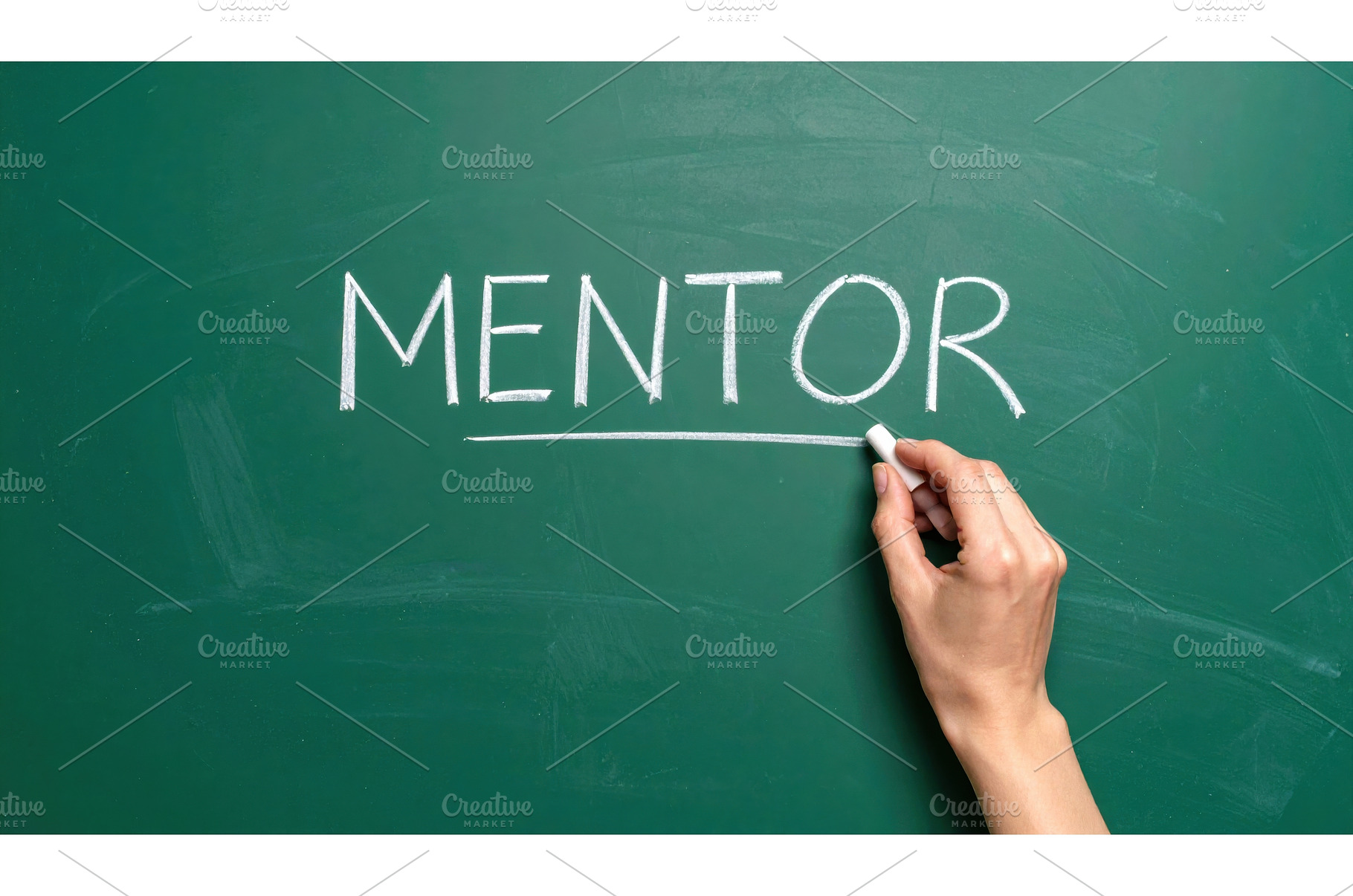 Word mentor written on chalkboard, a School & Education Photo by Igor Tichonow