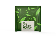 Tea Sachets with Box Mockup, a Packaging Mockup by Ram Studio (Thumbnail 23 of 27)
