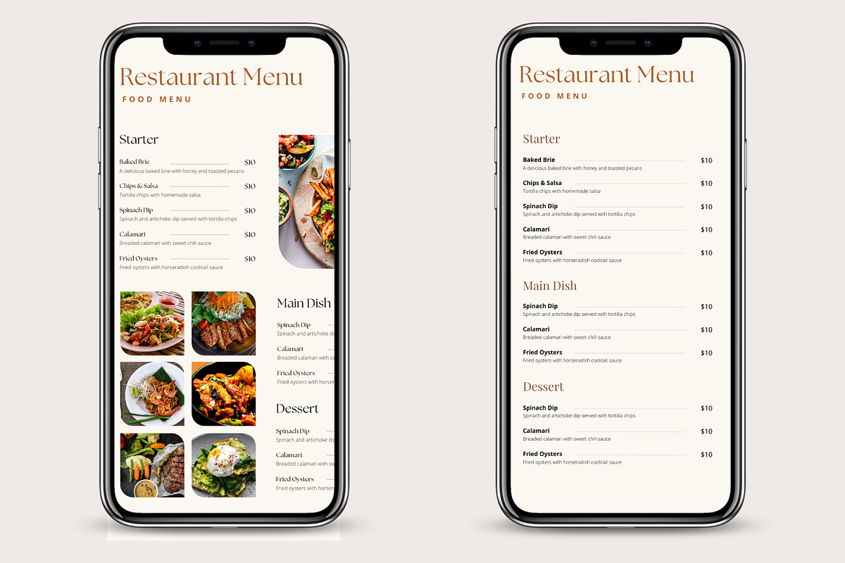 Modern Food Menu Template, a Templates & Theme by Daily Creative (Photo 5 of 6)