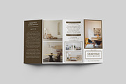 Quadruple Fold Brochure Mockup, an Advertising Mockup by Rezaandika97 (Thumbnail 7 of 7)