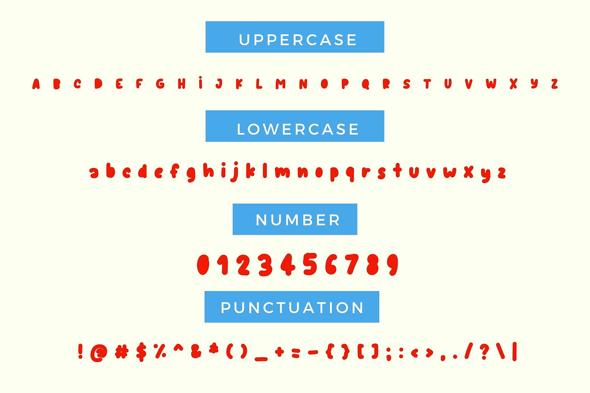 Playful is a cute handwritten font, a Handwritten Font by Brown Cupple (Photo 5 of 6)