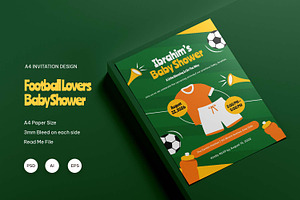 Footbal Lovers - Invitation, an Invitation Template by Fannan Studio