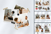 Polaroid Photo Collage Mockup, a Product Mockup by ENATIVE (Thumbnail 1 of 5)