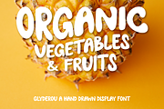 Glyderou - Hand Drawn Display, a Handwritten Font by Indotype Foundry (Thumbnail 9 of 10)