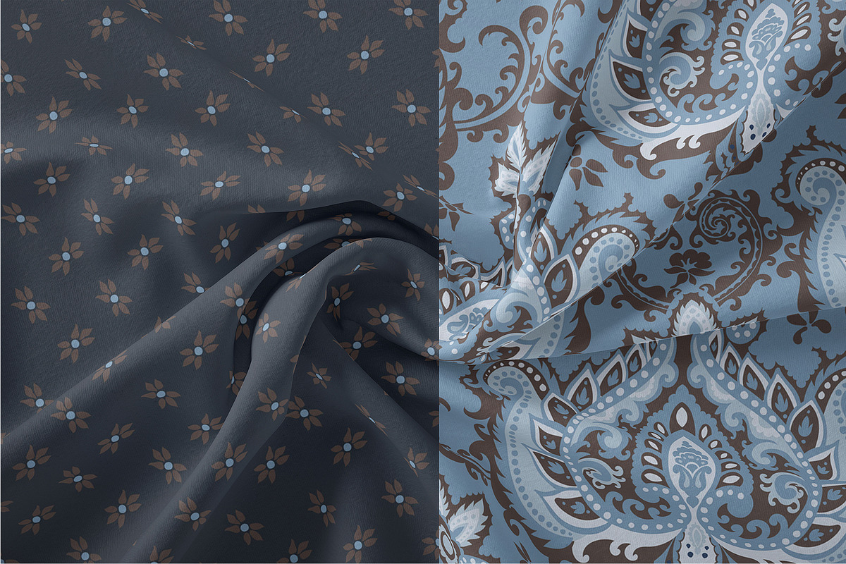 Damask seamless patterns, a Pattern Graphic by Sonulkaster (Photo 16 of 18)