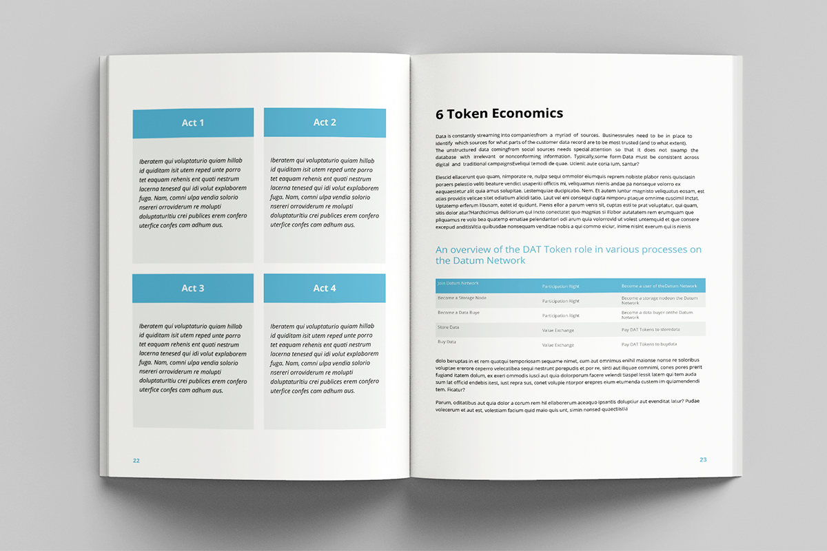 White Paper Brochures, a Brochure Template by azadcsstune (Photo 12 of 15)