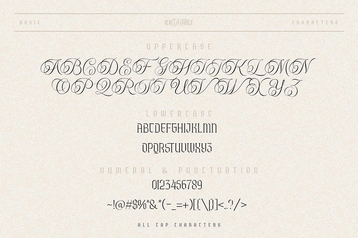 Leomarle Typeface, a Blackletter Font by alit design (Photo 5 of 15)
