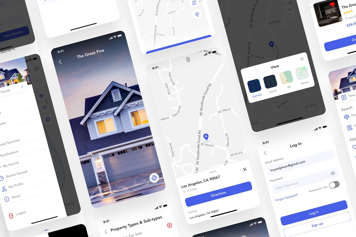 FiHome - Real Estate App Design UI, an App Template by Capi Product (Photo 6 of 6)