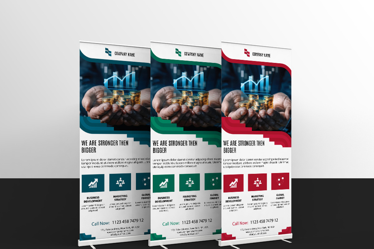 Business Roll-Up, a Stationery Template by Template Shop (Photo 3 of 5)