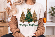 Merry Christmas Png, Leopard Print, an Object Illustration by Libby Wishes (Thumbnail 2 of 3)