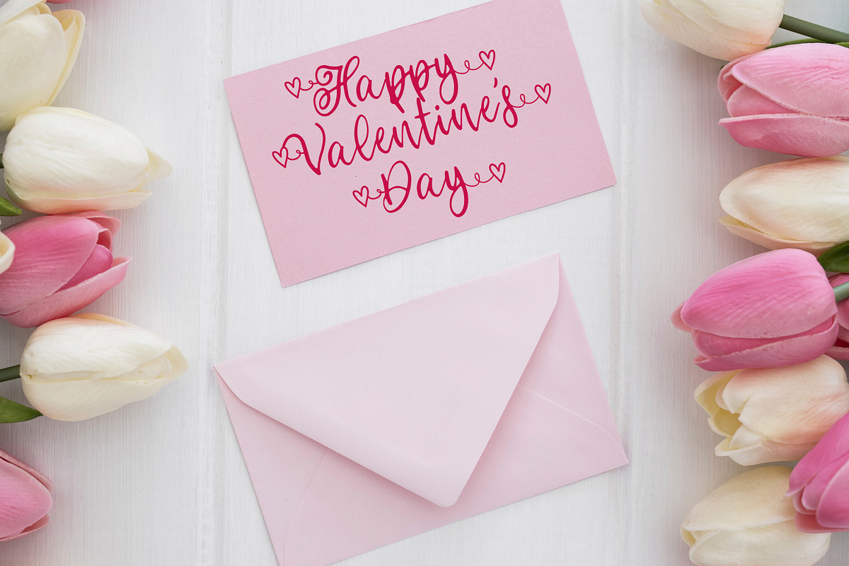 Your Valentine, a Script Font by Freeling Design House (Photo 5 of 7)