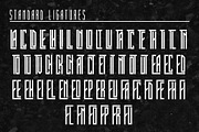 Mont Blanc Sharp Label Font, a Blackletter Font by JumboDesign (Thumbnail 8 of 8)