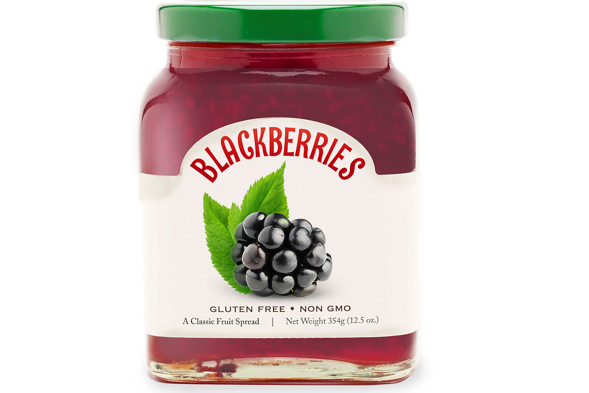 Blackberries with stems preview 5