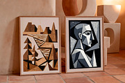 Cubism Collection.Printable Wall Art, a Decorative Illustration by O m N i  Studio (Thumbnail 14 of 17)