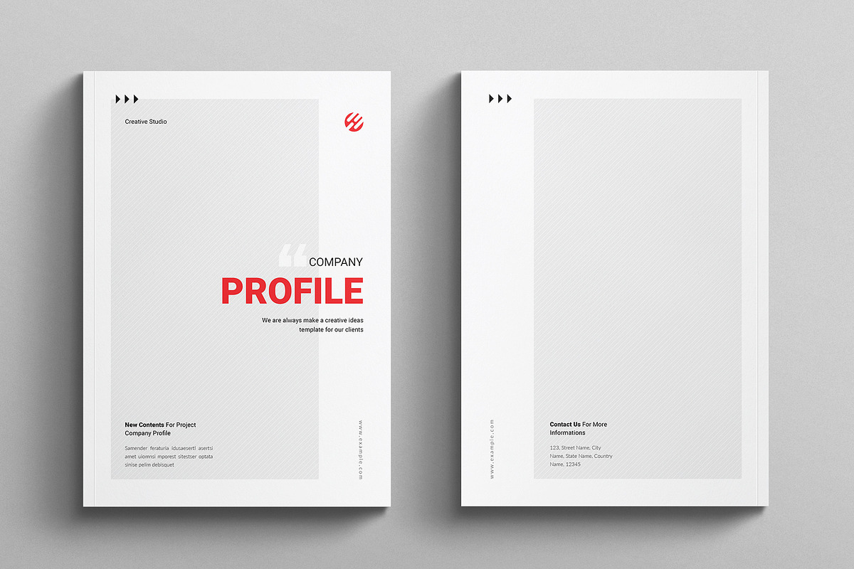 Company Profile Brochure Template, a Brochure Template by E-Type (Photo 13 of 13)