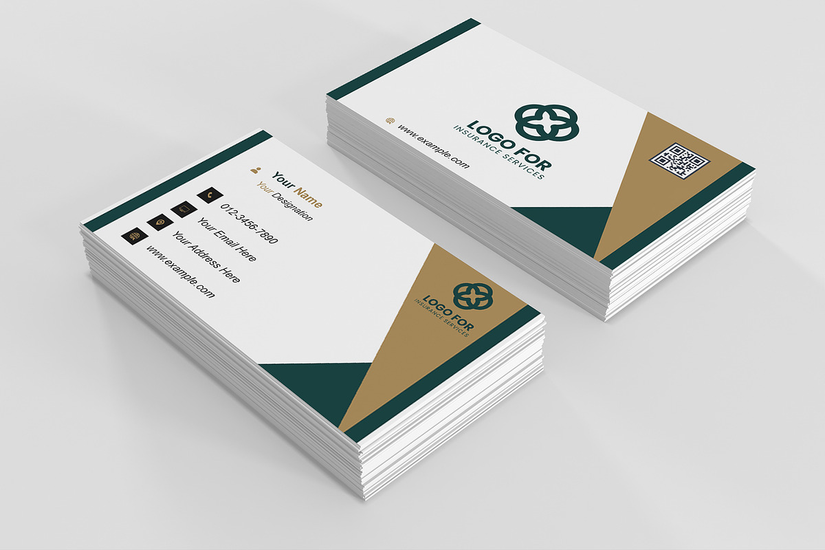 Modern Professional Business Card PSD preview 2