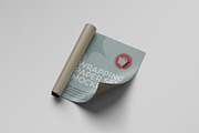 Wrapping Paper Set Mockup, a Packaging Mockup by Tahtagraphic (Thumbnail 5 of 5)