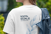 Mockup T-Shirt on a Girl on the Walk, a Shirt Mockup by Grow Design Craft Studio (Thumbnail 6 of 7)
