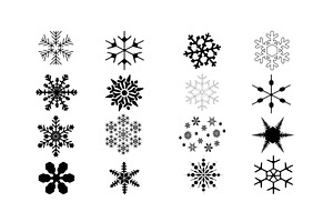 Snowflakes SVG