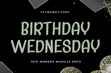 Birthday Wednesday