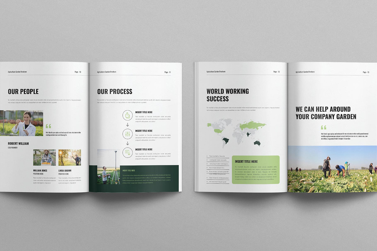 Agriculture Brochure Template, a Brochure Template by E-Type (Photo 5 of 7)