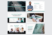 PRO BALANCE - Powerpoint Template, a Presentation Template by Shafura (Thumbnail 2 of 6)