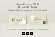 Modern Matcha Cafe Logo & Shop Card, a Branding & Logo Template by Keiko Design (Thumbnail 4 of 6)