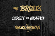 The Concrete Graffiti Font, a Handwritten Font by AaType. (Thumbnail 6 of 7)